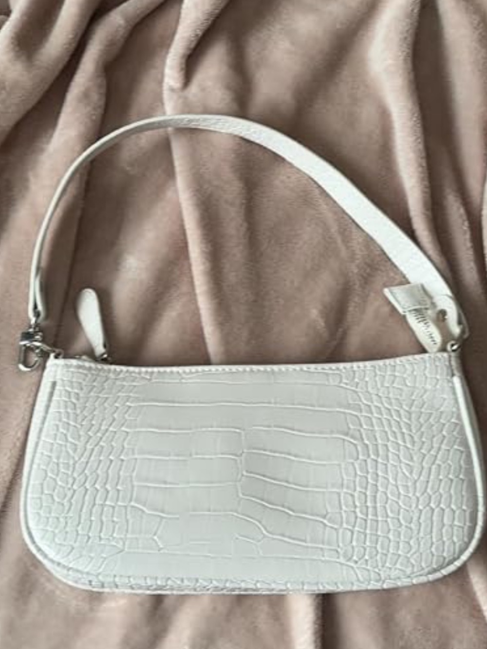 Crocodile Pattern Small Shoulder Purse
